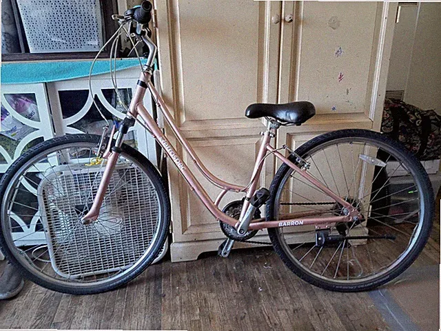 700c Retrospec Barron Hybrid 21 speed Pink color 16" frame bike bicycle