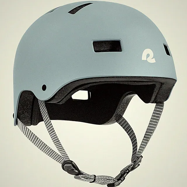Bicycle Helmet Large Matte Crystal Blue Retrospec Dakota Model 4274 Skateboard