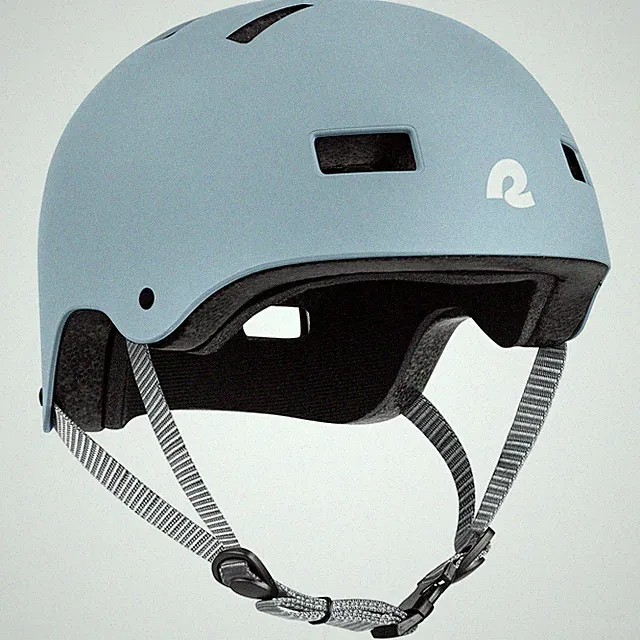 Bicycle Helmet Small Matte Crystal Blue Model 4272 Retrospec Dakota Skateboard