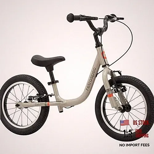 Cub Plus XL Kids Balance Bike - 14in Outdoor Toddler Bike 14 inch Tungsten