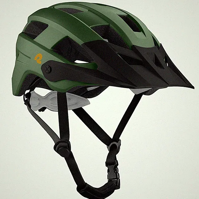 Mountain Bike Helmet Adjustable ErgoKnob 14 Vents Removable Visor Retrospec
