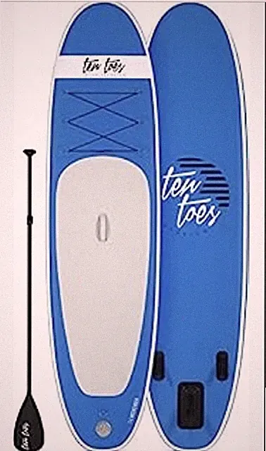NIB Retrospec Weekender 10’ Inflatable Paddleboard Bundle Blue