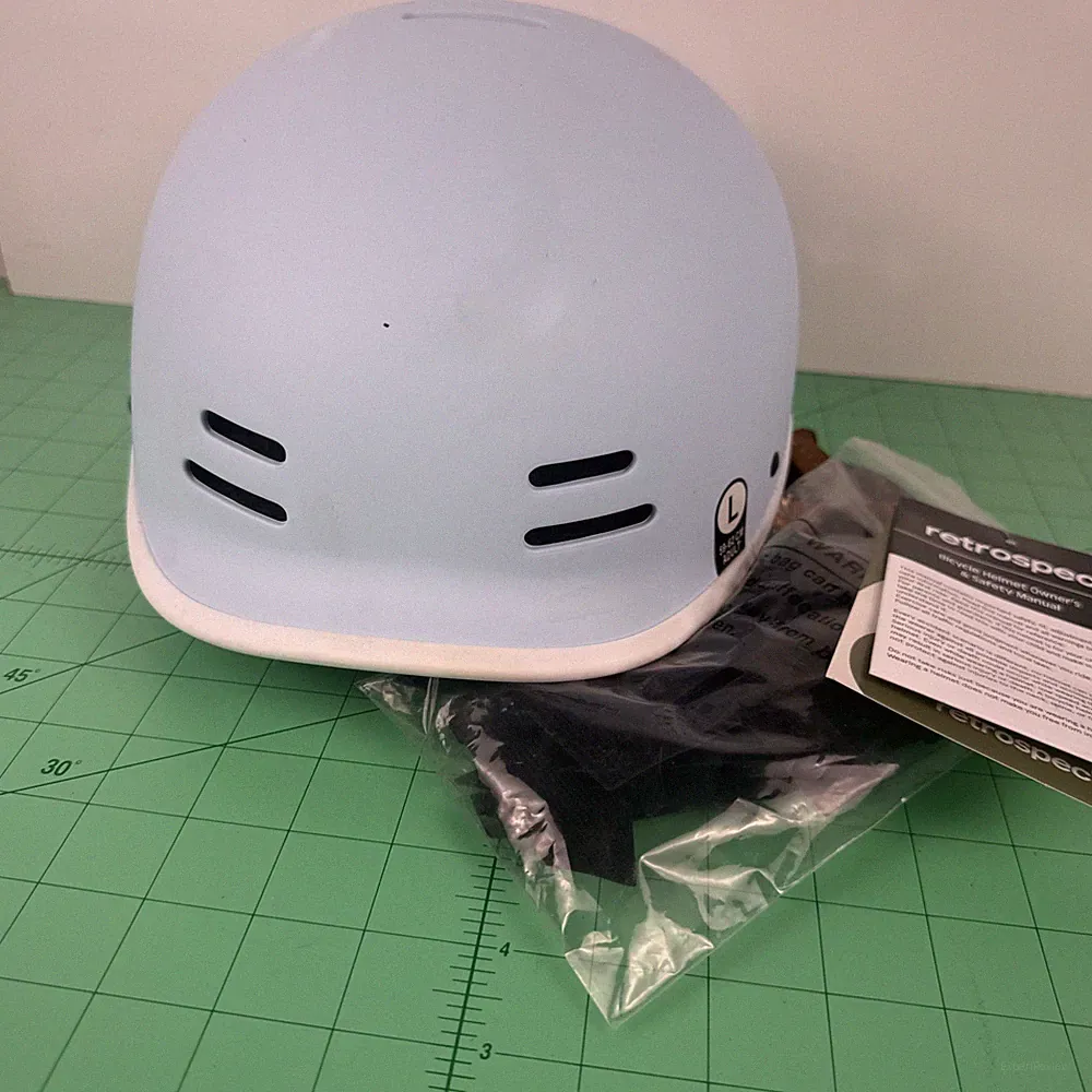 Retrospec Adult Bike Helmet Largefor Men & Women - Bicycle Helmet POWDER BLUE