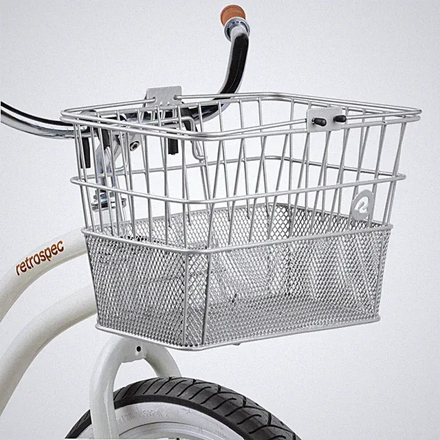 Retrospec Apollo Steel Bike Basket New