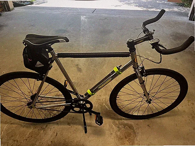 Retrospec B Series Chrome 57cm Ride Fixed Gear or Freewheel Fixie Bicycle