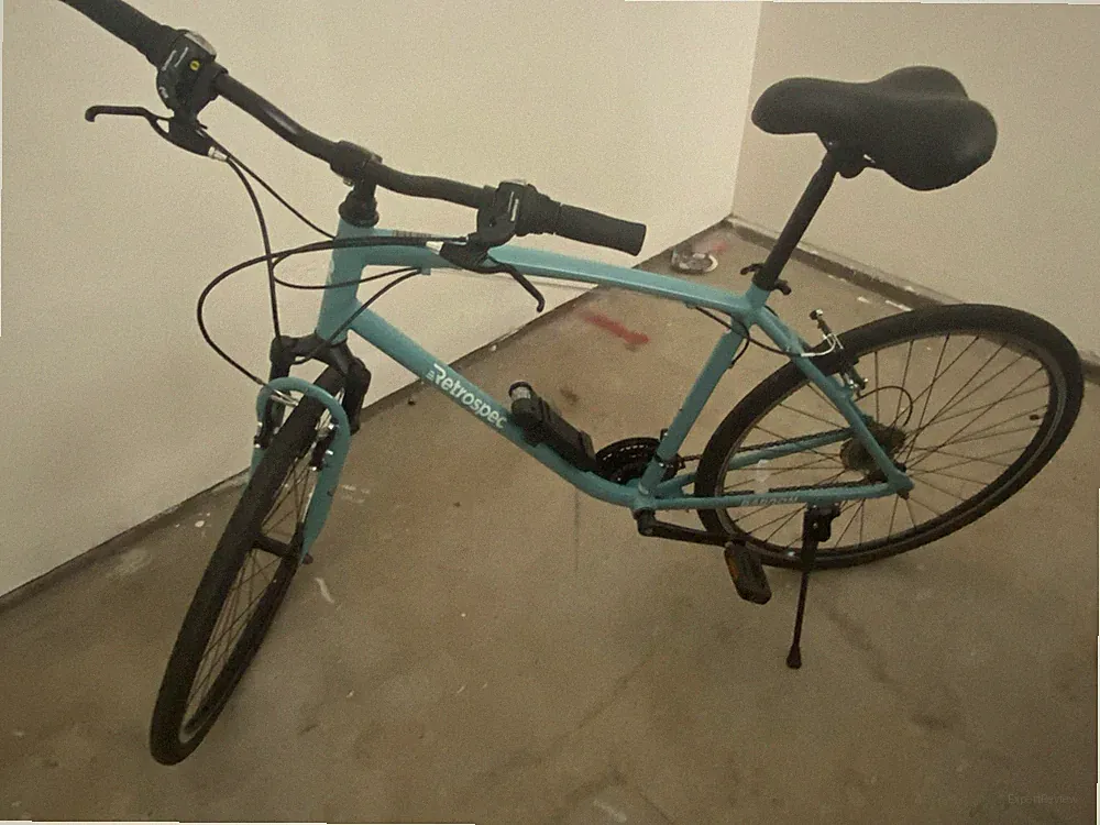 Retrospec Barron adult Hybrid Bike, 99% NEW, 700mm wheels, blue color