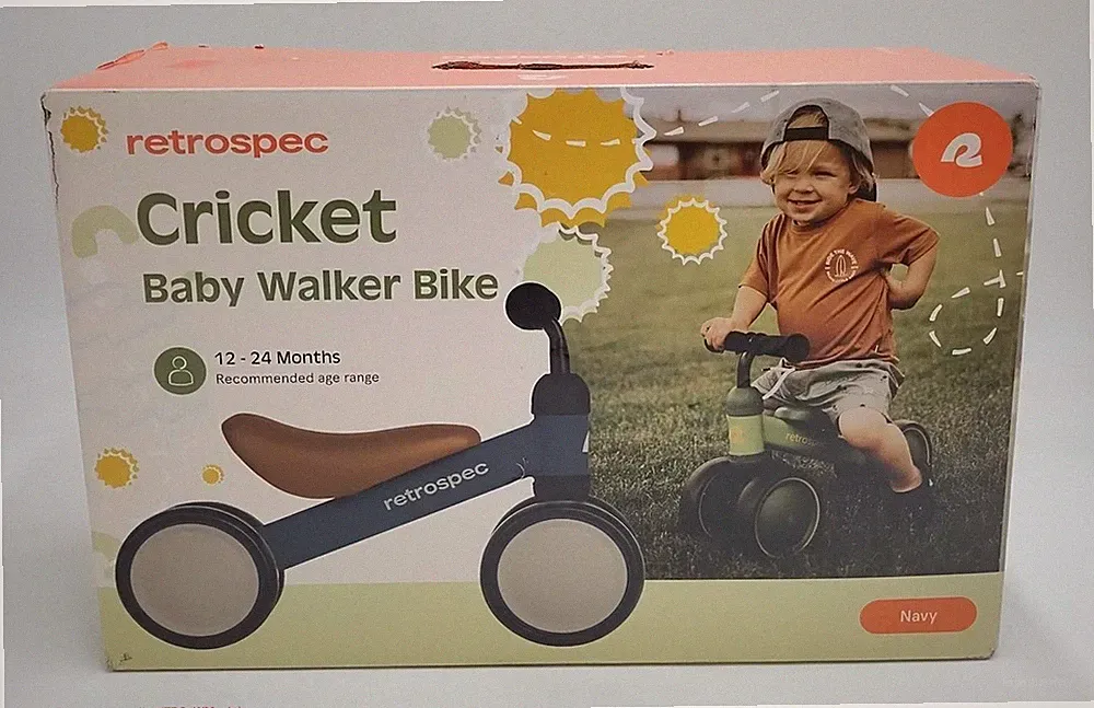 Retrospec Bicycles Cricket Mini 6" Kids' Balance Bike - Navy SEE DETAILS