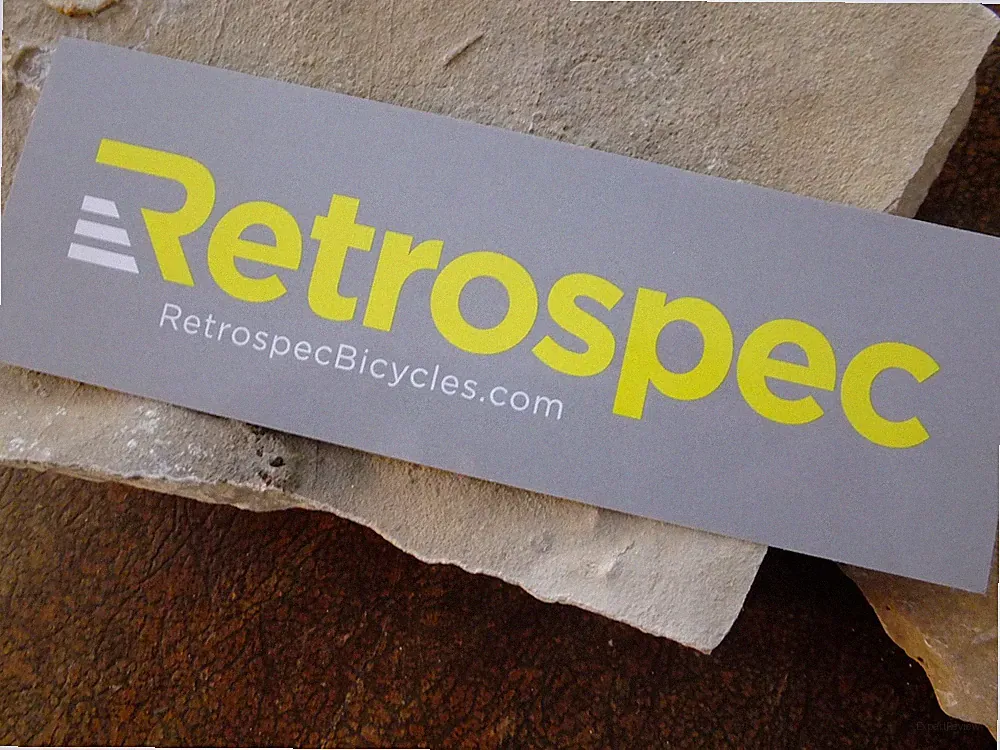 Retrospec bike sticker MTB race ride bicycle decal