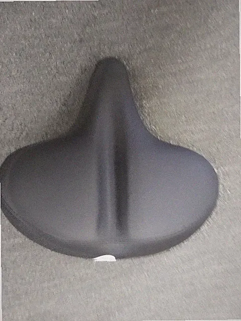 Retrospec cruiser saddle with clamp black