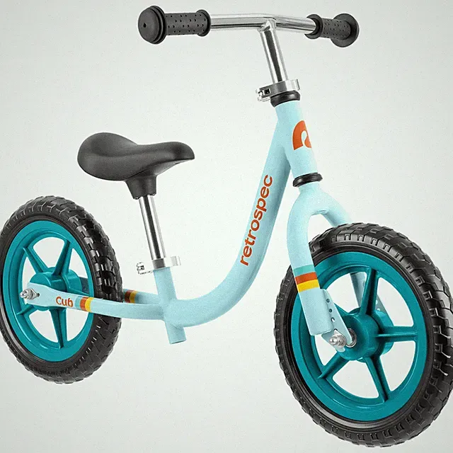 Retrospec Cub 2 Toddler 12" Balance Bike, 18 Months - 3 Years, No Pedal
