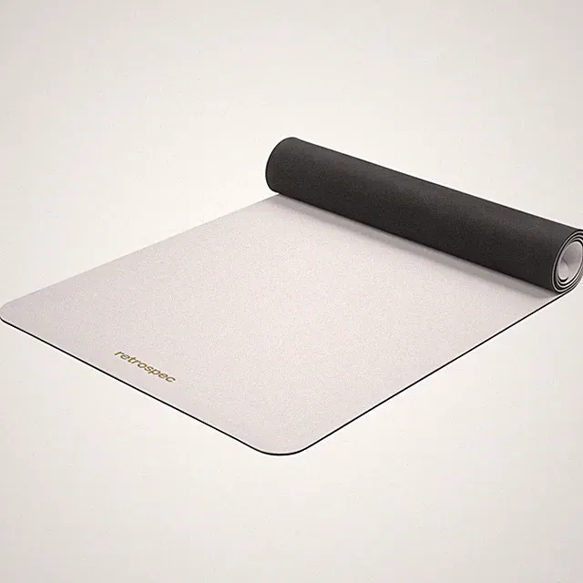 Retrospec Laguna Yoga Mat For Women Men - Thick Non Slip Exercise Mat For Home