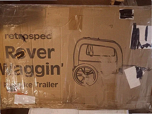 Retrospec Rover Waggin' Pet Bike Trailer - Small & Medium Sized Dogs Bicycle...