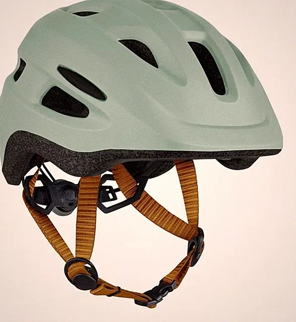 Retrospec Scout Kids Bike Helmet - 49-53cm, Matte Matcha Bloom