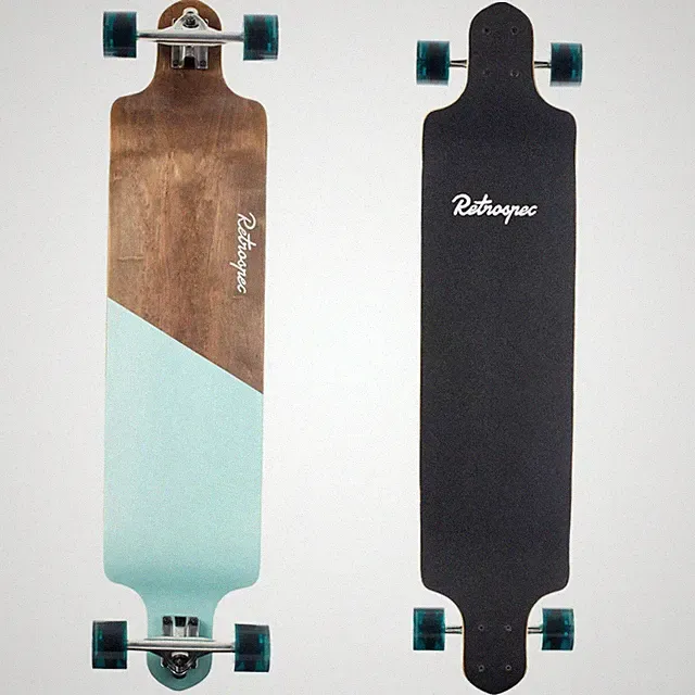 Retrospec Tidal 41-inch Drop-Down Longboard, 8 Designs To Choose From