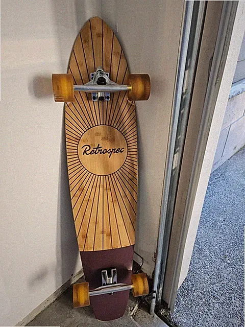Retrospec Zed Crimson Rising 44" Longboard (Barely used)
