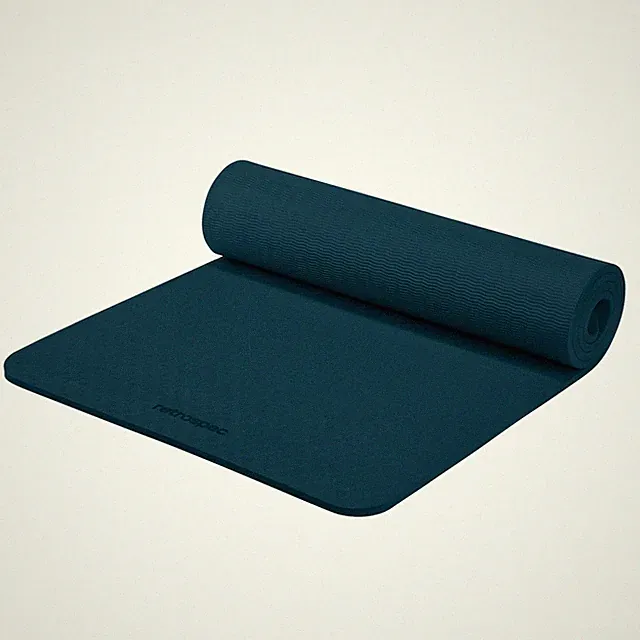 Retrospec Zuma Yoga Mat 1/2 Inch Thick Non Slip Workout Mat Tpe Exercise Mat