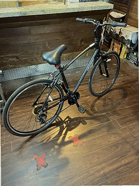 Retrospect Black Hybrid Barron Bicycle size 18 Inch