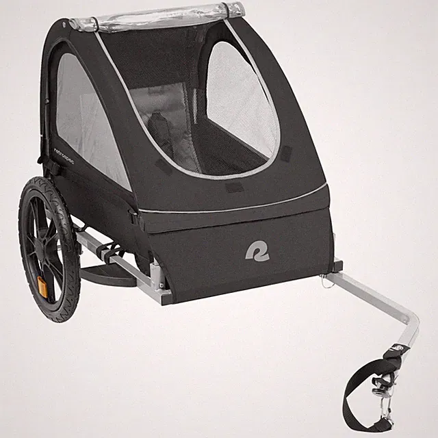 Rover Single Kids Bike Trailer Carrier Bike e-Bike Electric Bike Black